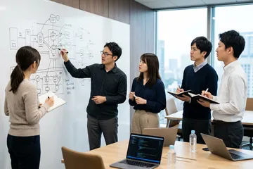 【大阪/銀行系業務SE】★チームで対応